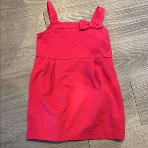 Janie and Jack Pink Sleeveless Sundress with Square Neck